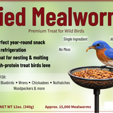 FTWB Dried Mealworms Bucket