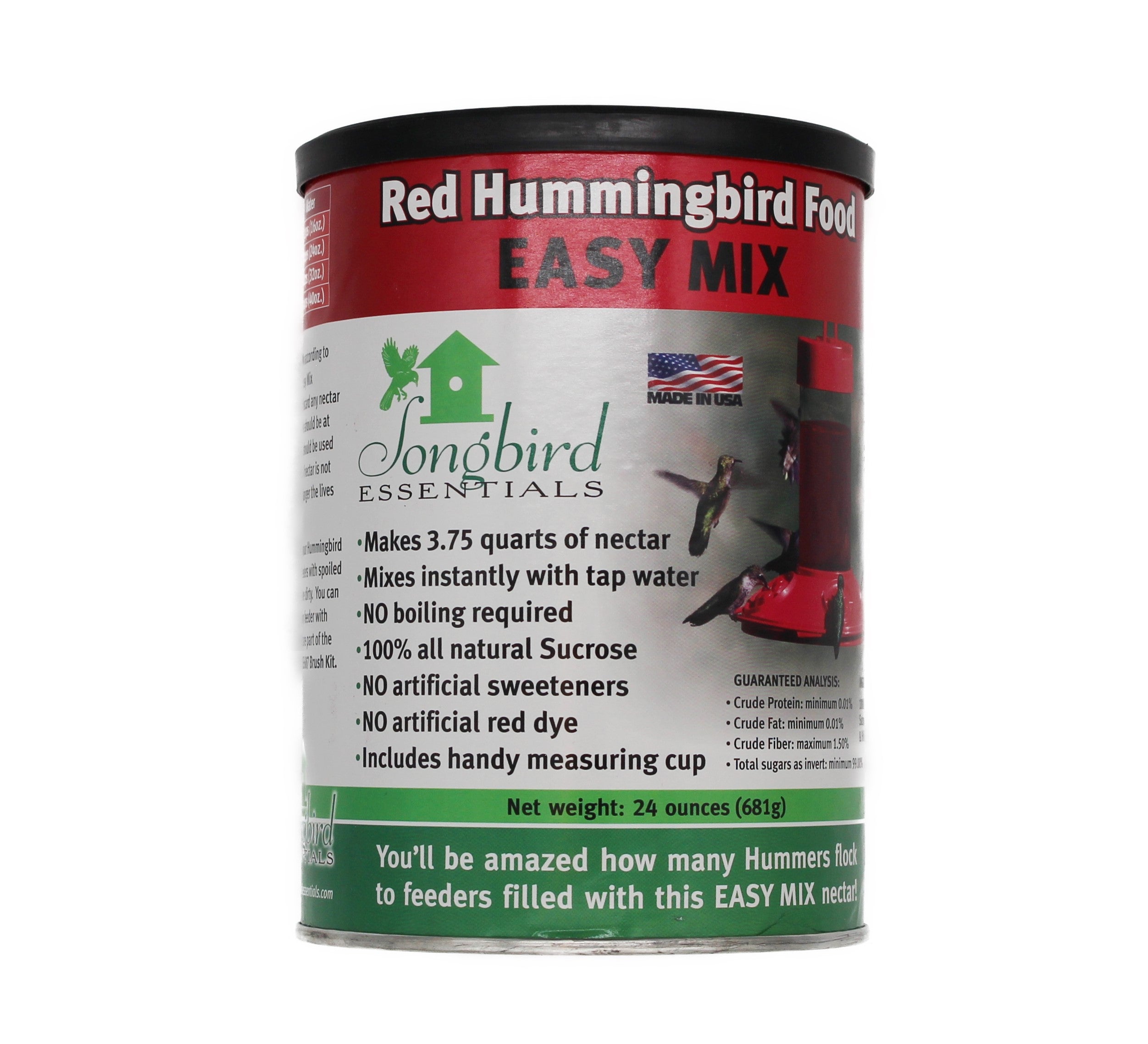 24 oz Red Hummingbird Nectar Mix