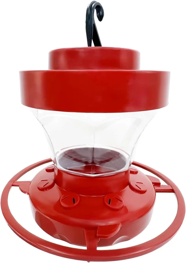 First Nature 16-oz Wide Mouth 8-port Hummingbird Feeder