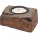 Wood Block Candle Holder additional view