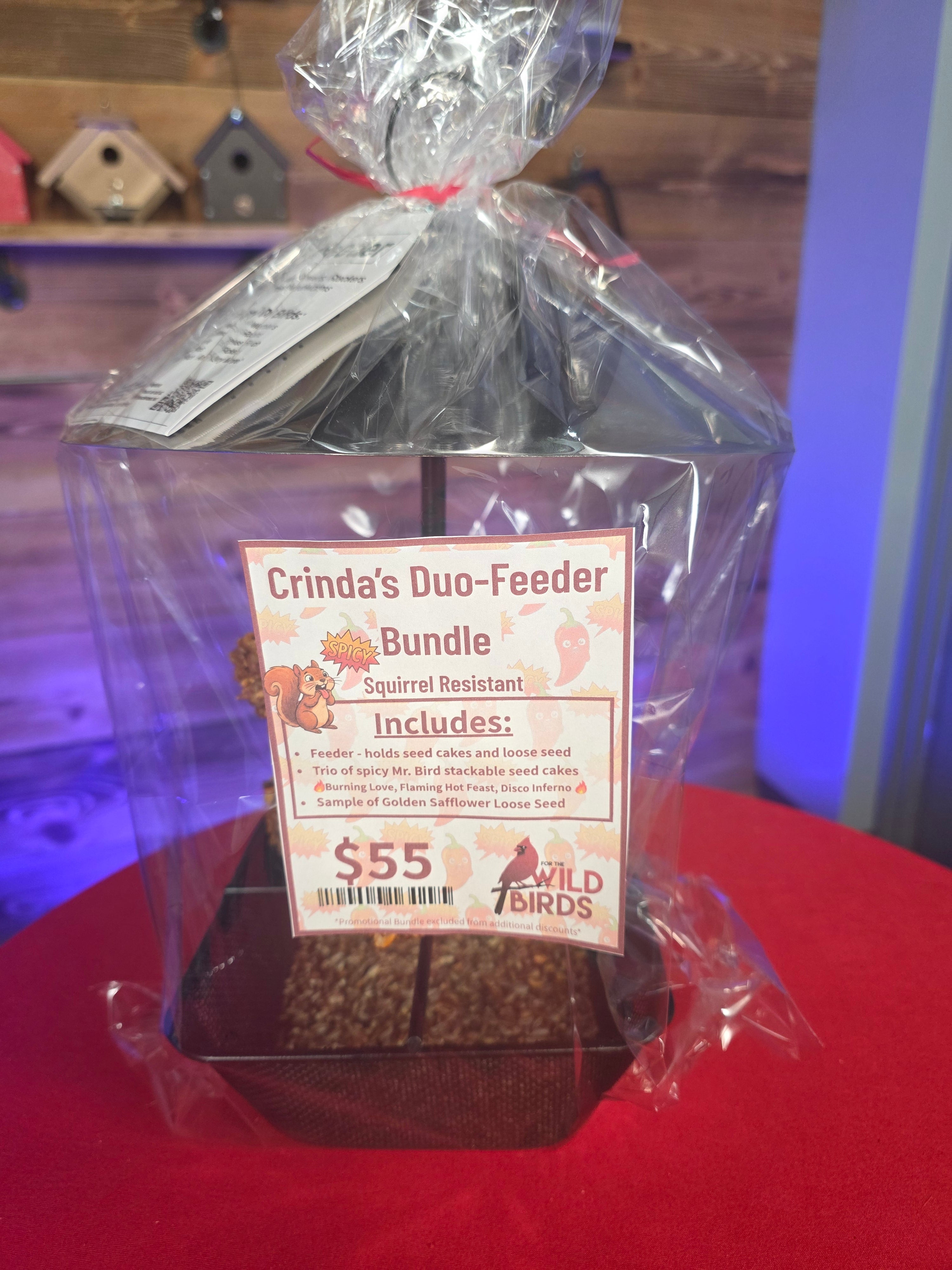 Crinda's Duo-Feeder Bundle *Squirrel Resistant*