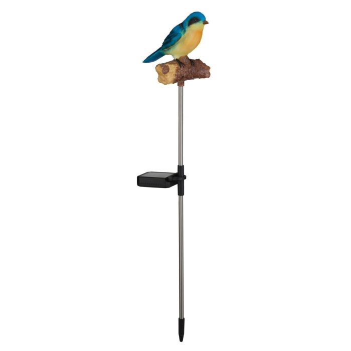 Bird Solar Motion Activated Garden Stake