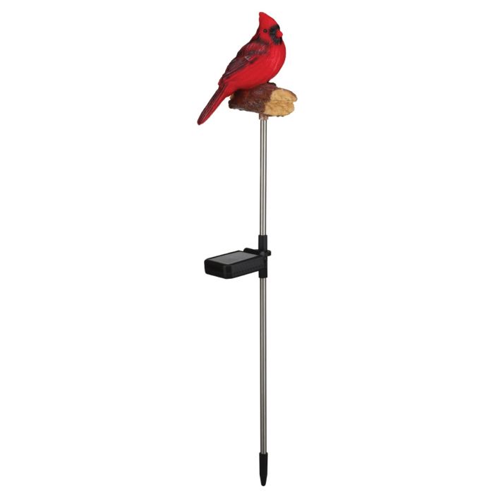 Bird Solar Motion Activated Garden Stake