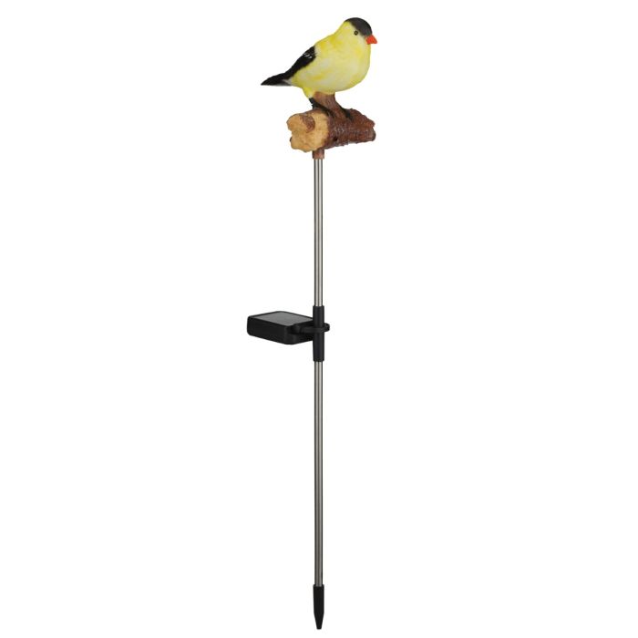 Bird Solar Motion Activated Garden Stake