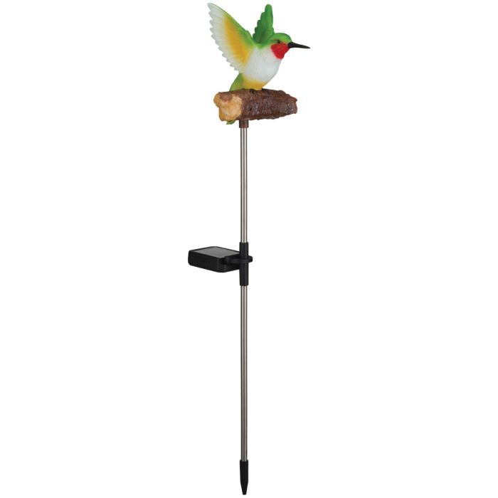 Bird Solar Motion Activated Garden Stake