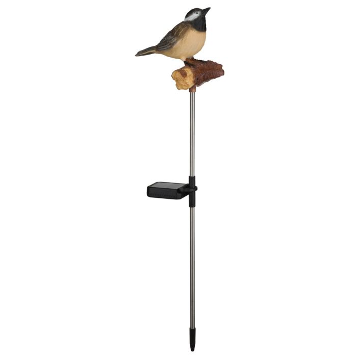 Bird Solar Motion Activated Garden Stake