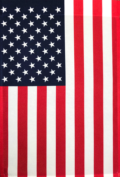 American Flag Garden Flag detail - Briarwood Lane, red white and blue stars and stripes
