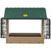 Birds Choice Recycled 4 Qt Hopper w/ Suet - side view