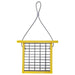 Recycled Plastic Suet Feeder in Yellow - view 2