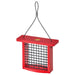 Recycled Plastic Suet Feeder in Red - view 1