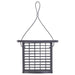 Recycled Plastic Suet Feeder in Black - view 2