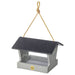 Modern Farmhouse Medium Hopper Feeder in Driftwood - front view