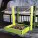 WoodLink Going Green Mixed Seed Window Feeder mounted on window
