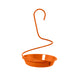 WoodLink Metal Mealworm and Jelly Bird Feeder Orange