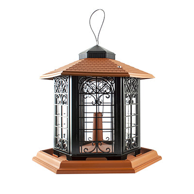Rustic Italia Gazebo Seed Feeder