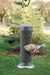 WoodLink Rustic Farmhouse Galvanized Silo Nyjer Feeder