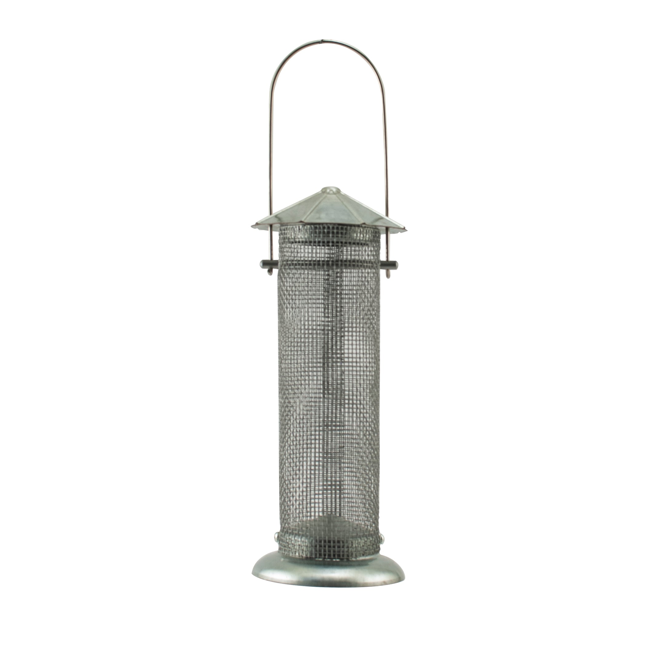 WoodLink Rustic Farmhouse Galvanized Silo Nyjer Feeder product photo