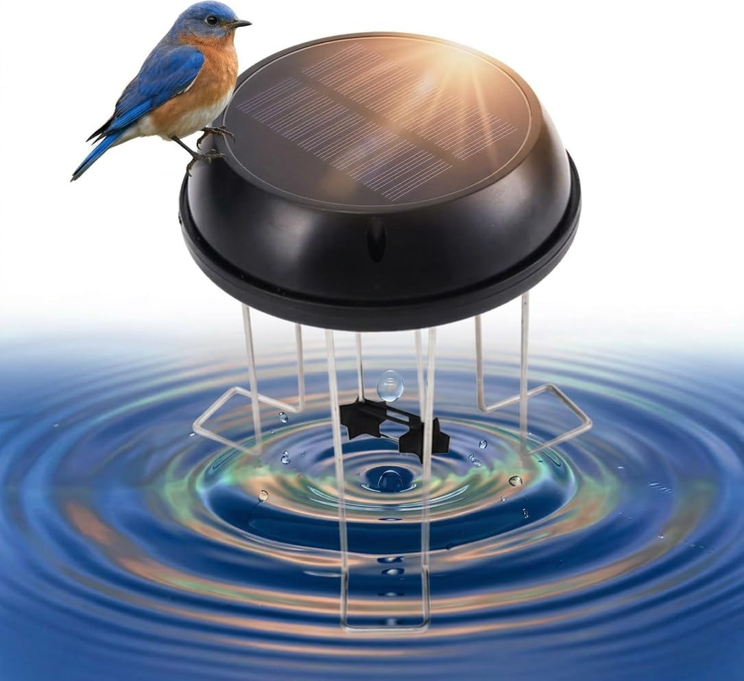 Solar Birdbath Agitator