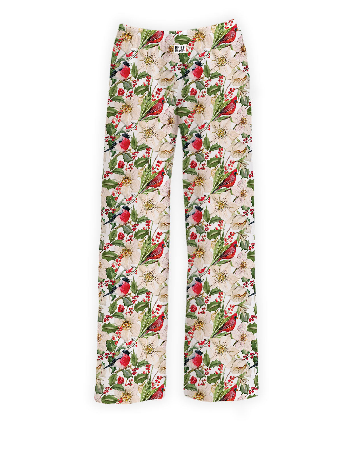 Brief Insanity Winter Cardinal Lounge Pants