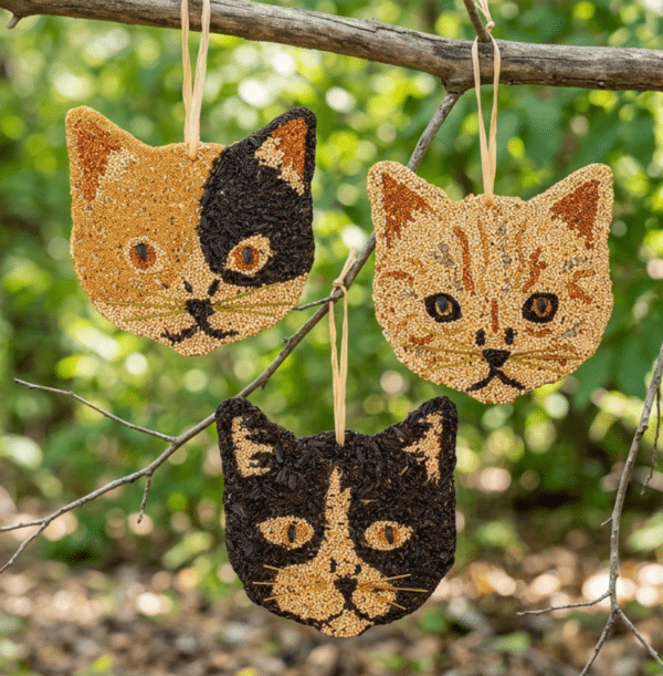 Mr Bird Cat Cookie Ornament - Assorted Designs