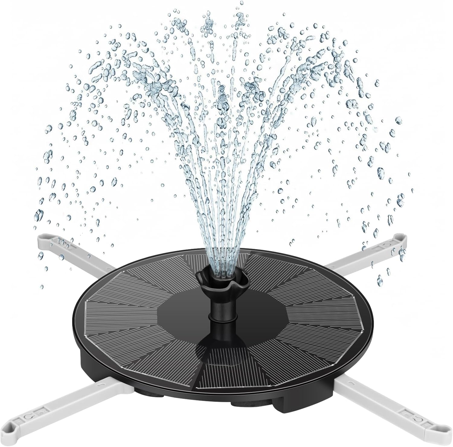 Solar Birdbath Fountain Pump w/ Stabilizers