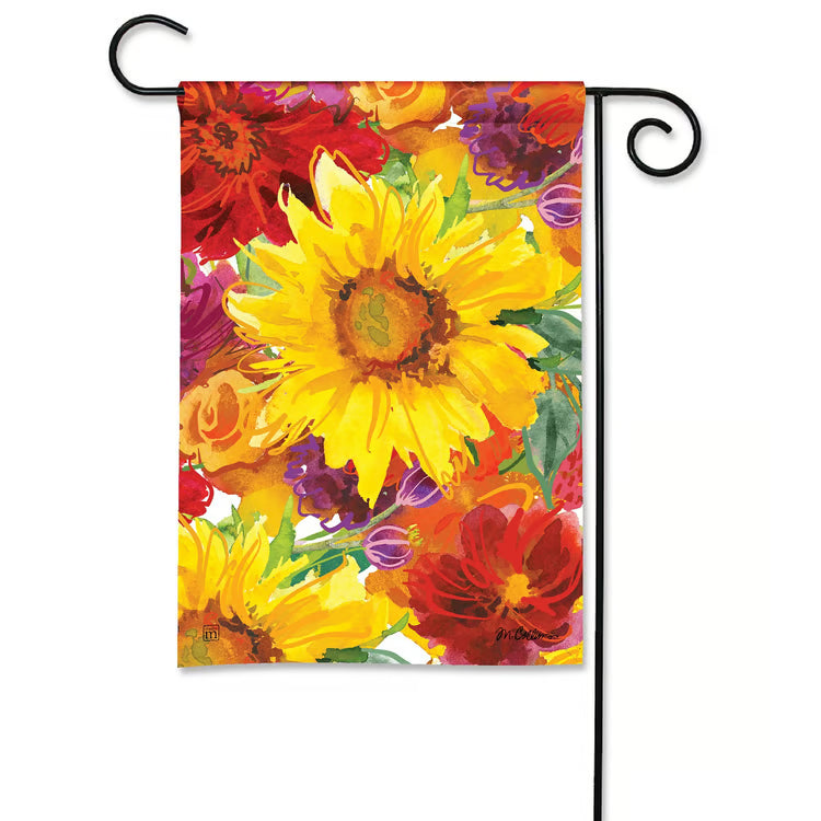 Falling for Blooms Garden Flag