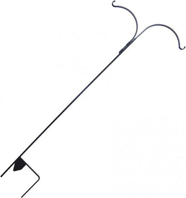 Erva 93 inch double arm shepherd's hook, full staff view showing both arms