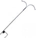 Erva 93 inch double arm shepherd's hook, full staff view showing both arms