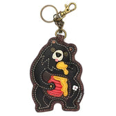 Chala Key Fob/Coin Purse Keychain – Faux Leather