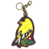 Chala Key Fob/Coin Purse Keychain – Faux Leather