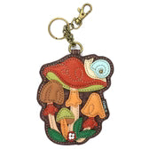 Chala Key Fob/Coin Purse Keychain – Faux Leather