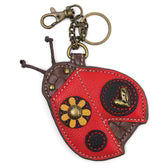 Chala Key Fob/Coin Purse Keychain – Faux Leather