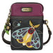 Chala Cellphone Xbody crossbody wallet - Moth design