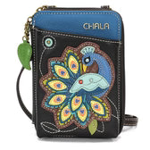 Chala Wallet Crossbody interior - card slots, ID window, and coin zip pocket