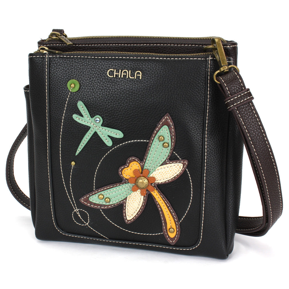Chala Merry Messenger crossbody bag - Dragonfly design