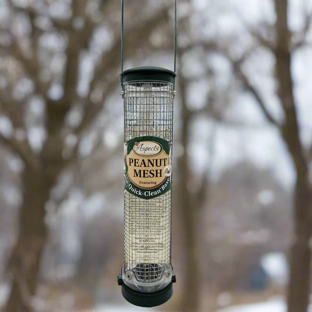 Quick Clean Spruce Peanut Mesh Feeder