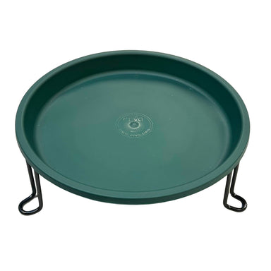 Erva Bird Bath - Wire Patio Stand w/ 14in Green Insert