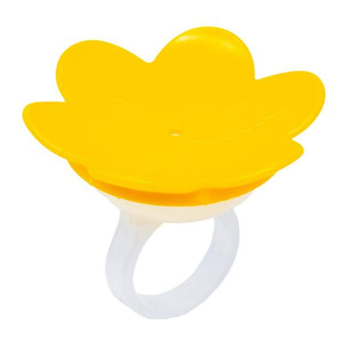 Hummer Ring Yellow - hand-held hummingbird nectar feeder ring