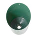 Backyard Essentials Hunter Green seed scoop and funnel in use