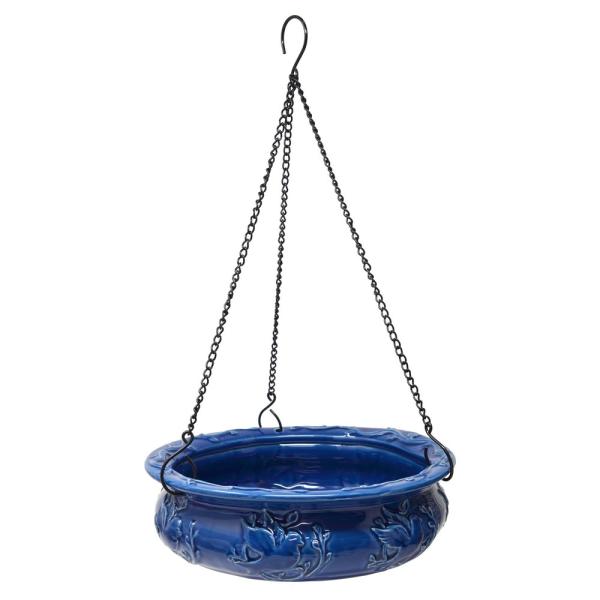 Ceramic Hanging Bird Feeder & Planter