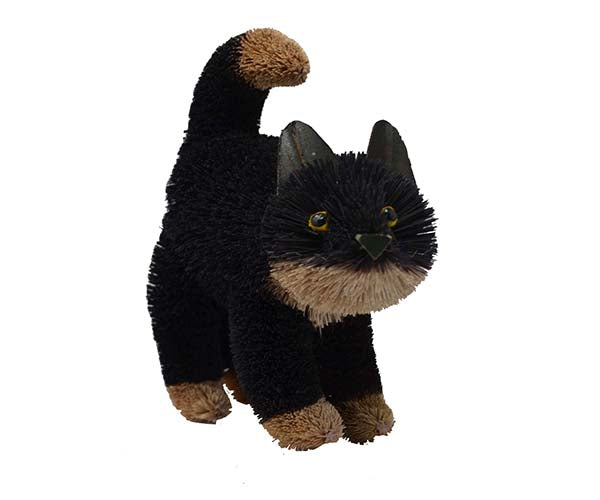 Brushart Black Cat Standing - 6.5"
