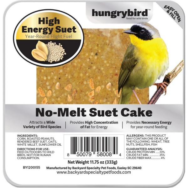 HungryBird HIgh Energy No Melt Suet 11.75oz