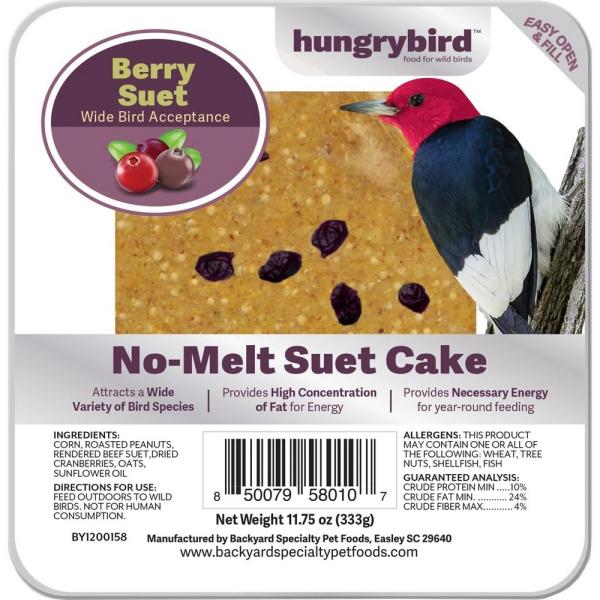 HungryBird Berry No Melt Suet 11.75oz