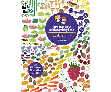 My Nature Sticker Activity Book In the Forest cover illustrated by Olivia Cosneau