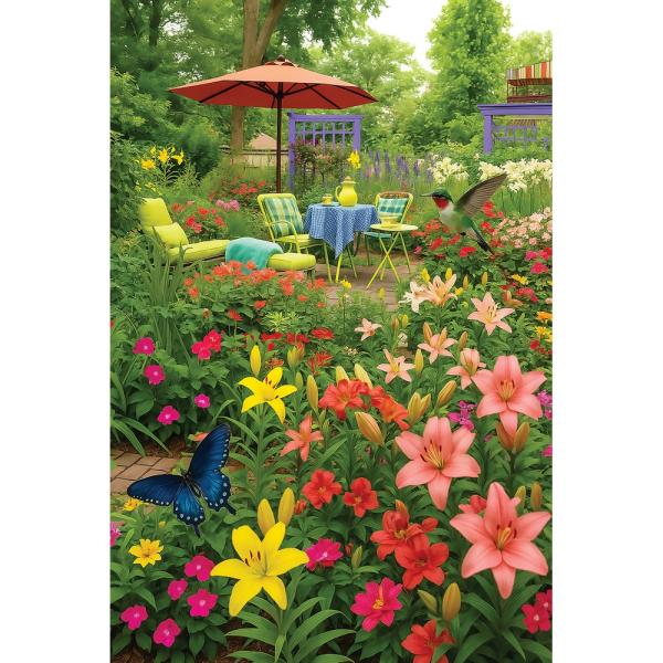 Backyard Oasis 1000pc Puzzle