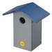 Birds Choice Recycled Bluebird House - Gray/Blue - view 1