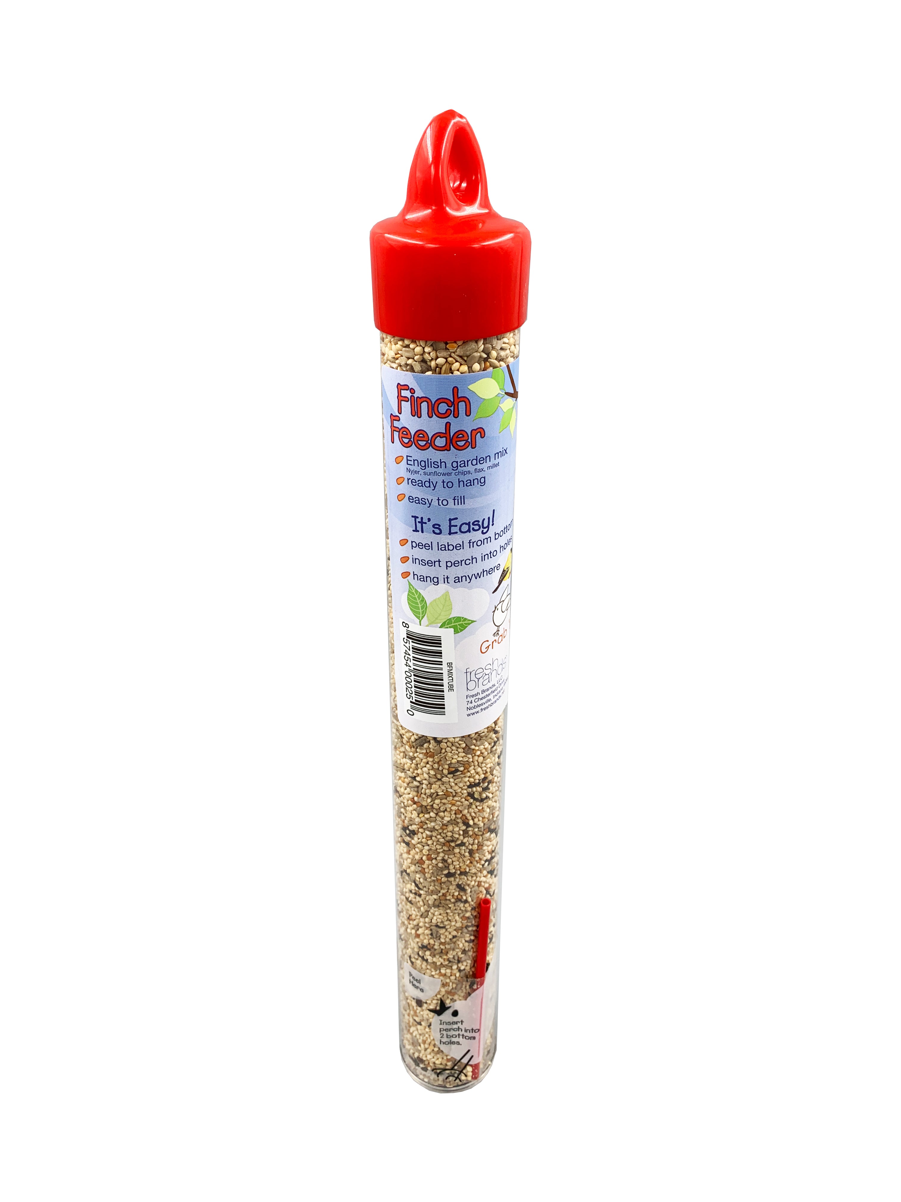 Grab 'N Go mixed seed tube feeder