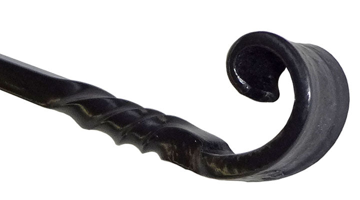 Erva 9" Square Wrought Iron Screw Mount Hanger