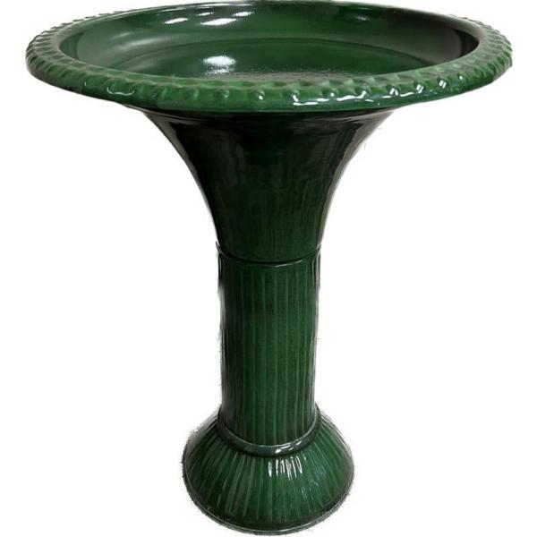 18" Ironstone Birdbath