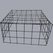 Dove Guard for 12x12 Hanging Tray Feeder - coated wire cage